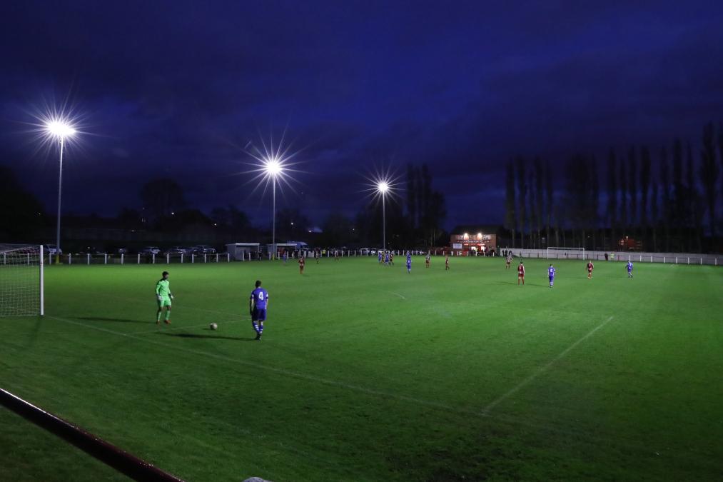 sanbach fc floodlights